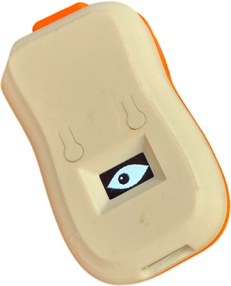ClickerBot бело-оранжевый